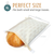 Beeswax Bread Bags (Grey Stripe, Wheat), 2-Nectar & Nest