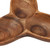 Acacia Wood Tray w/ 3 Sections, Natural-Bloomingville-AH2806