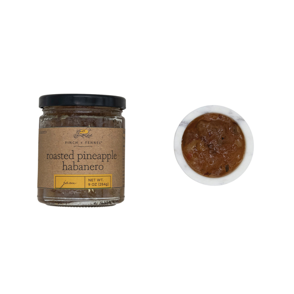 Roasted Pineapple Habanero Jam, 9 oz-Finch + Fennel Everyday-FF0212