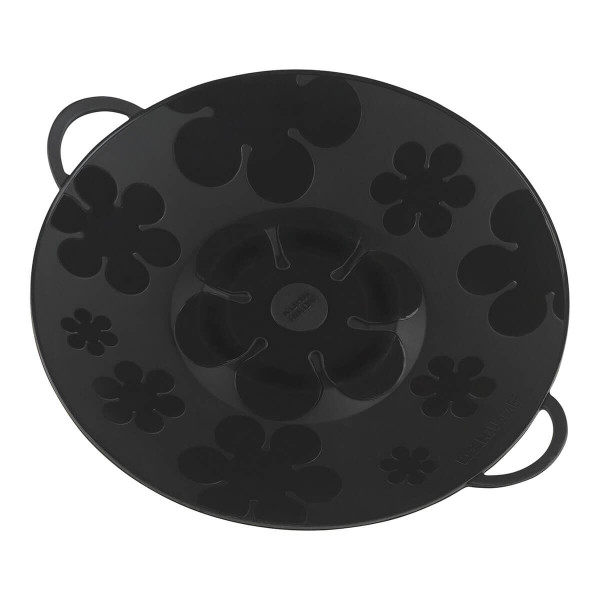 Spill Stopper Black Flower