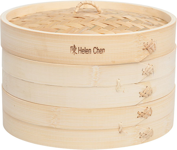 Bamboo Steamer 3p. 10"