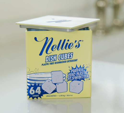 Nellies Dishwasher Cubes, 64ct.