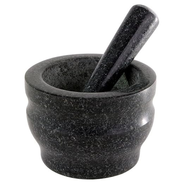 Mortar & Pestle, Granite, 5.5"-DK Household brands-H100279USA