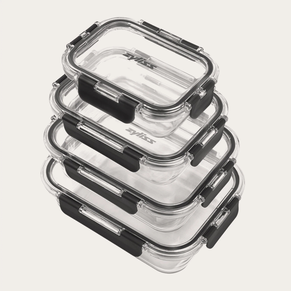 Glass Container Set 4pc