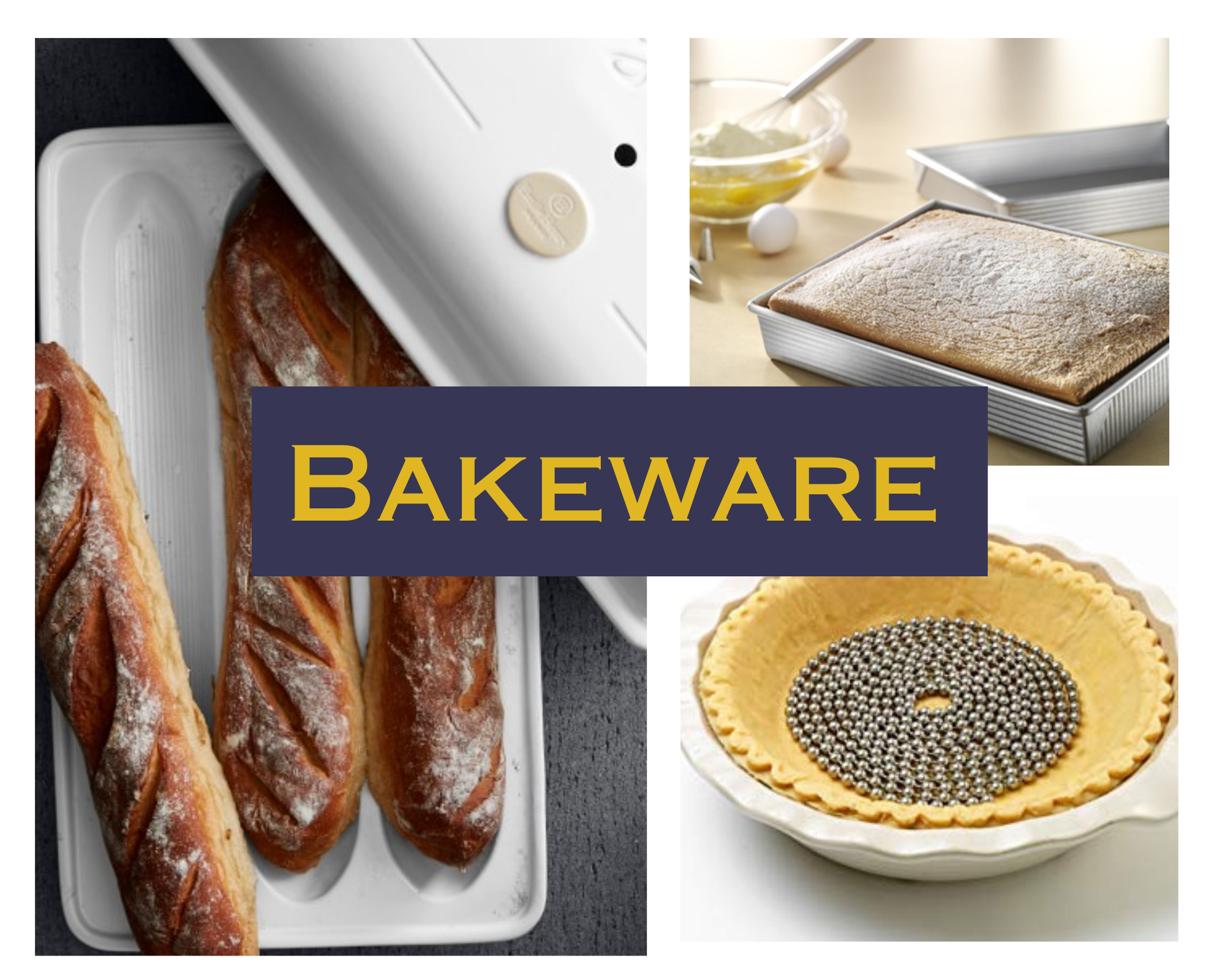 Image of baking pans & equipment