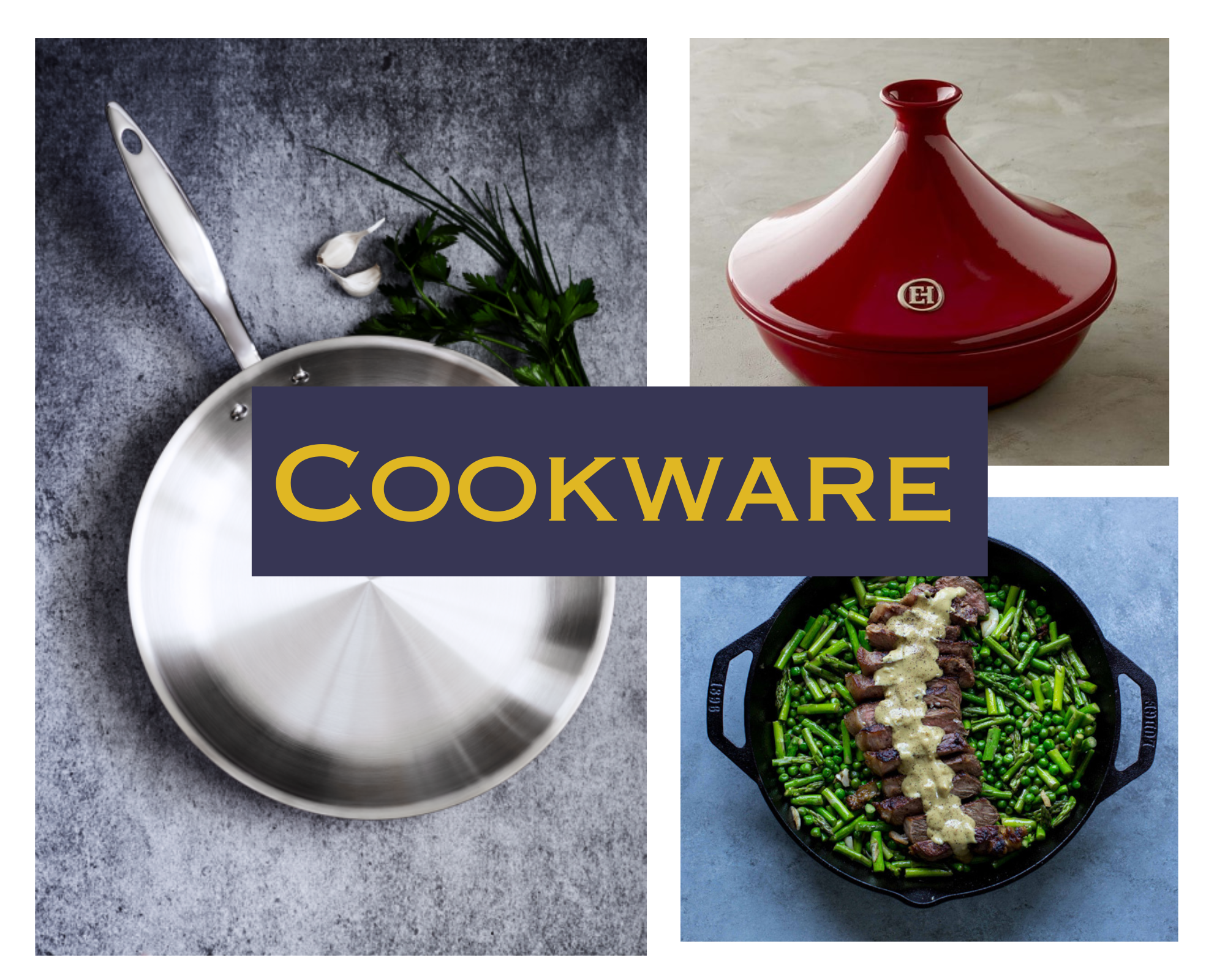 Image of skillets and cooking pans