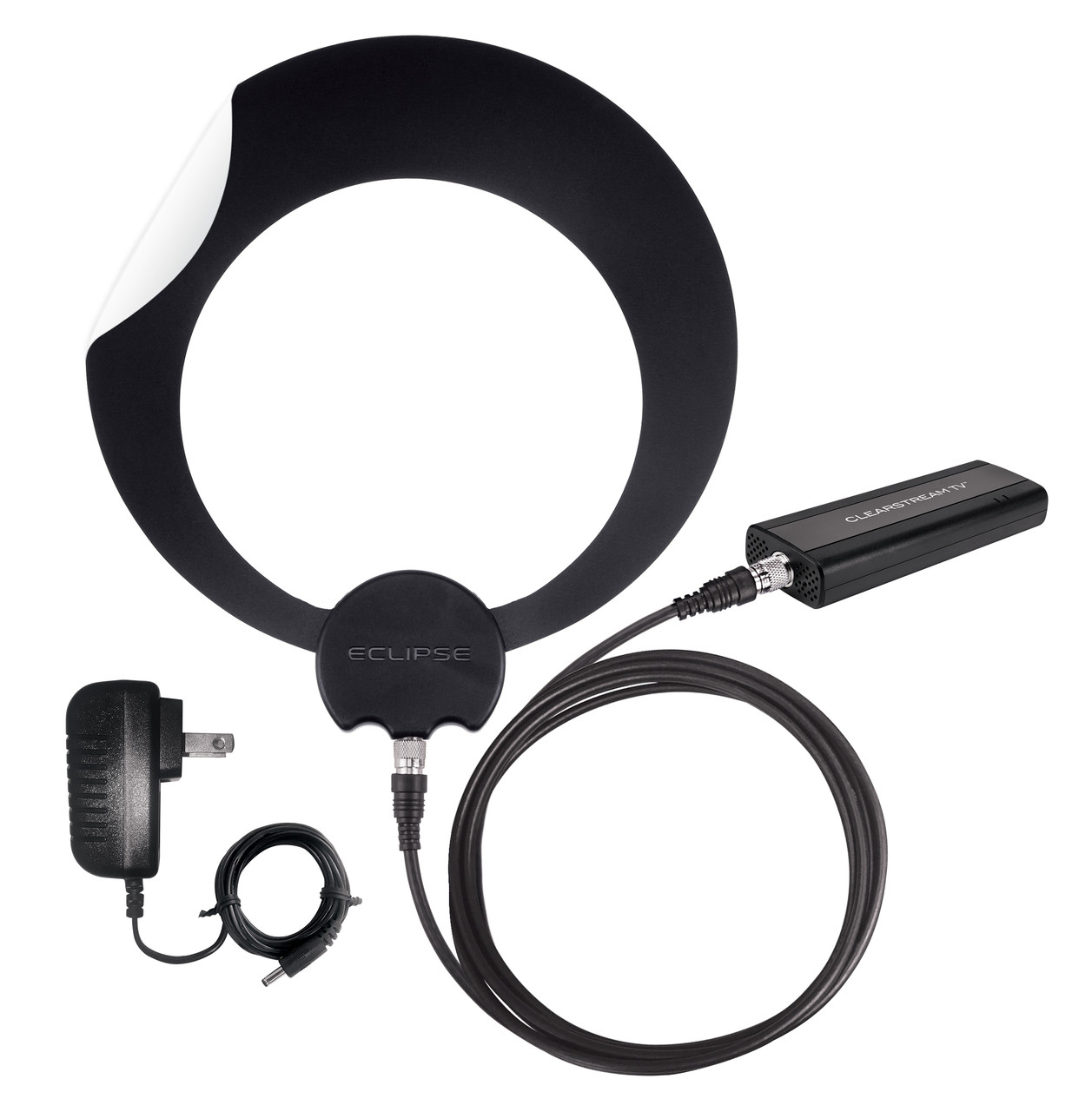 ClearStream ECLIPSE Indoor Wireless TV Antenna with Sure Grip