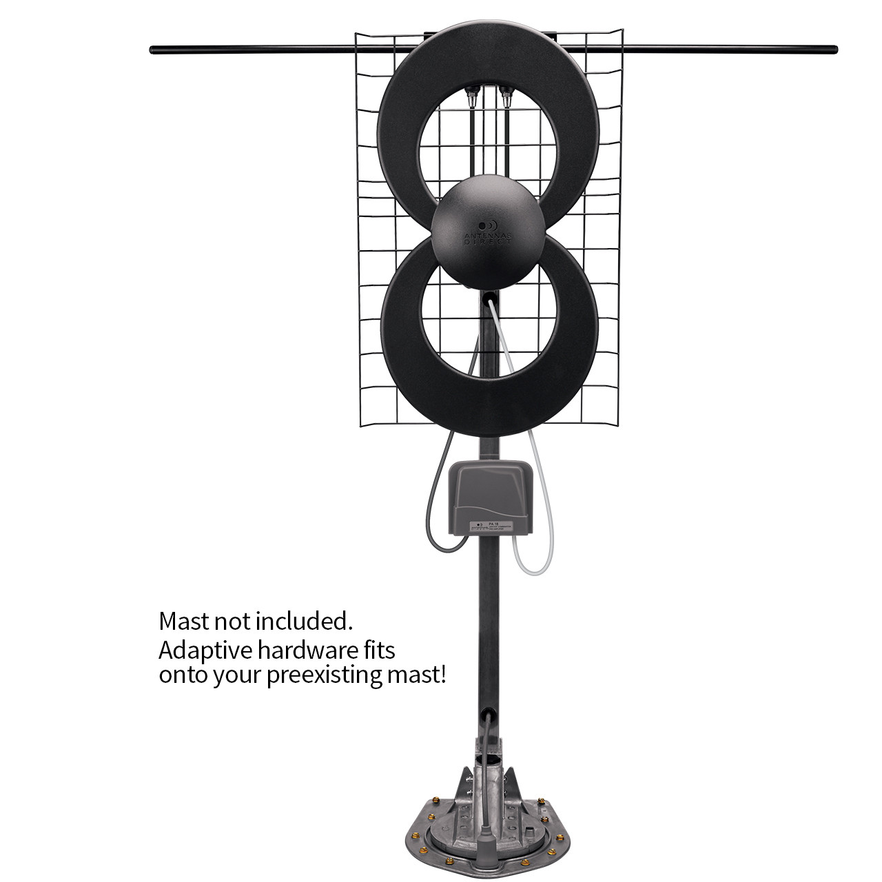 ClearStream 2 RV On-The-Go UHF VHF Amplified HDTV Antenna - Thumbnail 5