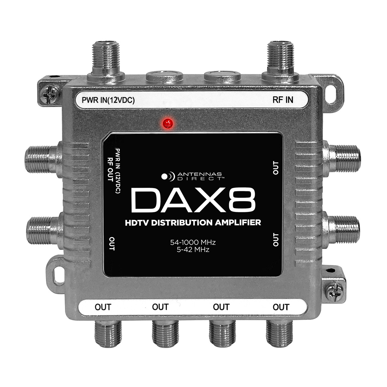 DAX 8-Output TV Distribution Amplifier