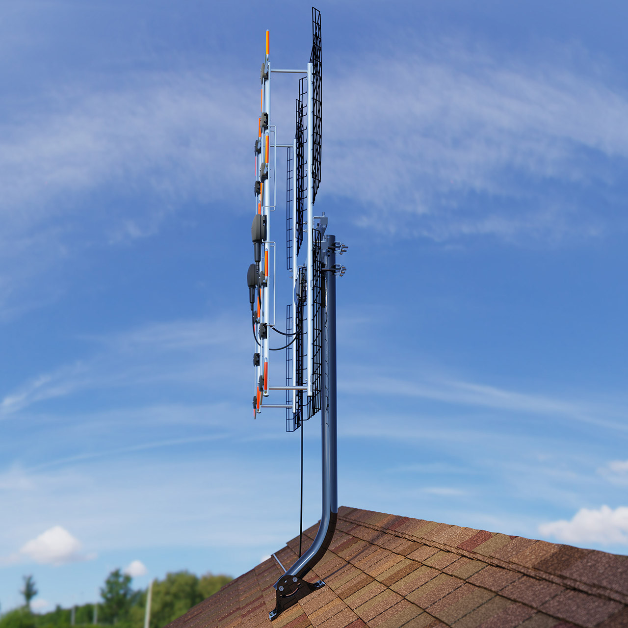 Bundle - Antennas Direct DB8E & ClearStream 5 Attic / Outdoor HD