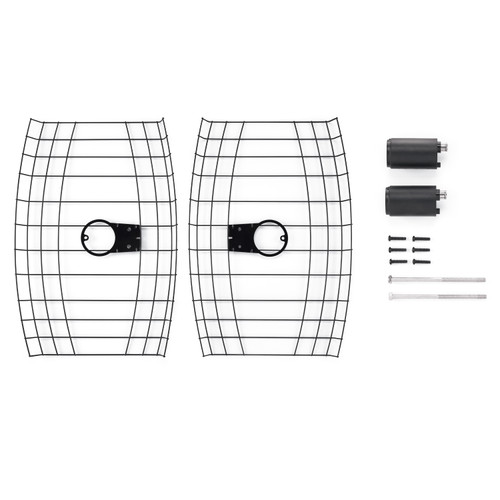 Hero image of ClearStream 4MAX reflector kit with mounting hardware showing