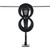 Hero image of the ClearStream 2MAX TV antenna on mast with white background