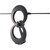 Right view of MAX-V antenna on base stand with white background. Antenna sold separately.