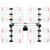 front view of the DB8E 8-Element Bowtie antenna hero image on a white background