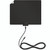 Hero image of the Leaf Plus amplified antenna with 12 ft. coaxial cable