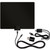 Hero image of the Leaf 50 with Jolt Switch in-line amplifier, wall adapter, and 12ft. coaxial cable