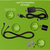 graphic showing what the Leaf 50 includes which is a jolt switch in-line amplifier, power adapter, 12 ft. coaxial cable, hook and loop tabs and push pins