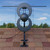 Lifestyle image of the ClearStream 2V antenna on mast on roof of house