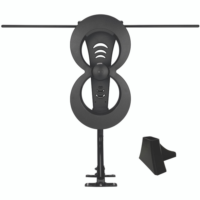 ClearStream 2MAX® UHF/VHF Indoor/Outdoor HDTV Antenna with 20” Mast