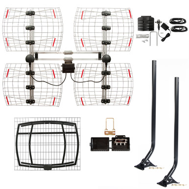 (未使用･未開封品)DB8E BOWTIE UHF ANT Antennas Direct UHF 8-Bay Bowtie TV Antenna Extended Range