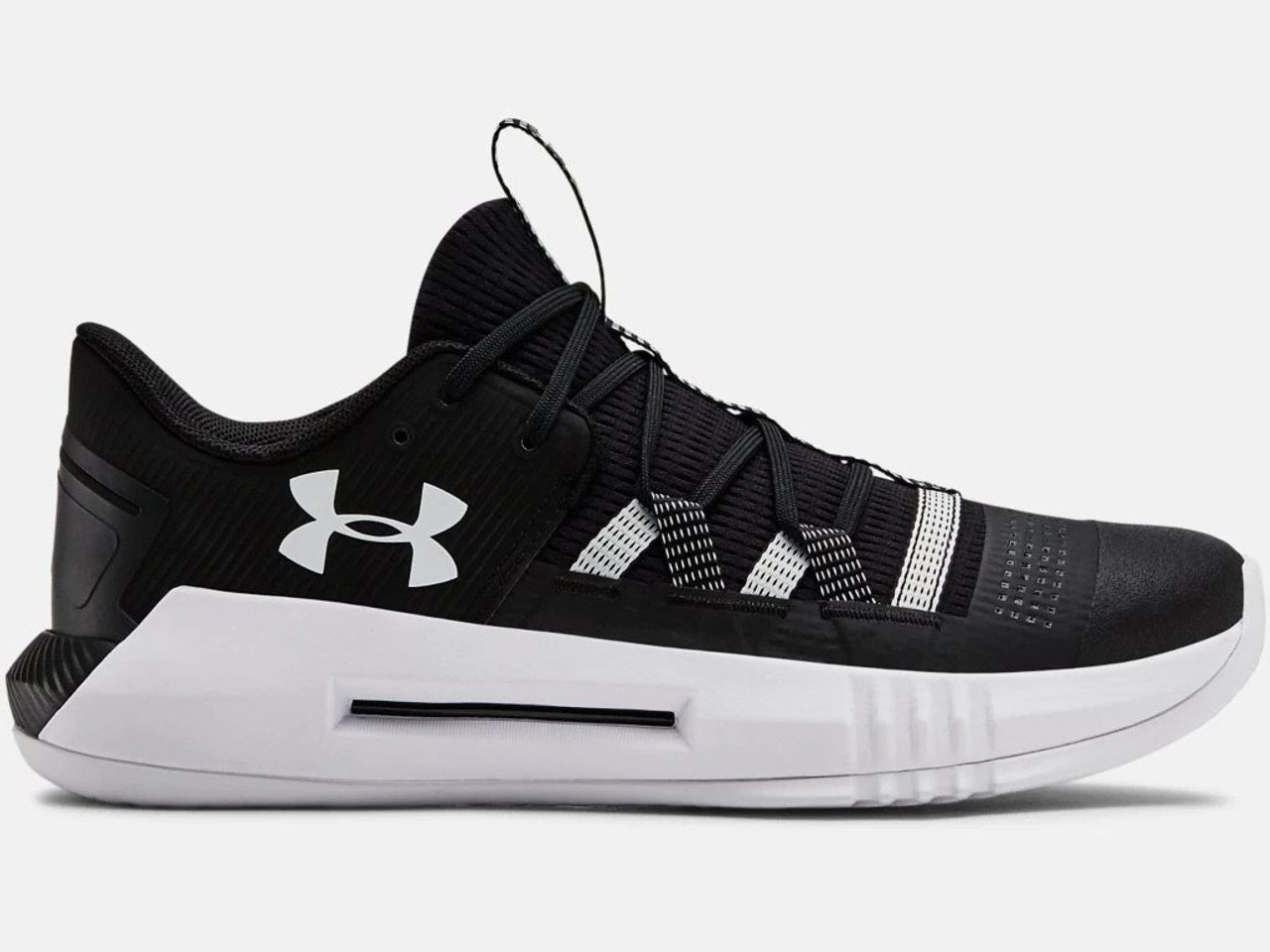 womens black under armour sneakers