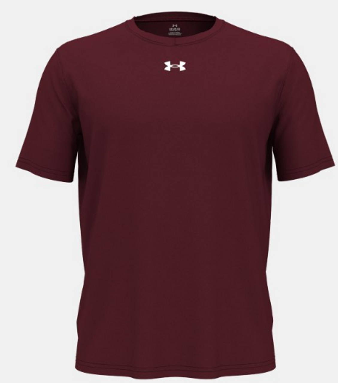 Under Armour UA TECH 2.0 SS TEE - Basic T-shirt - red/graphite/red 