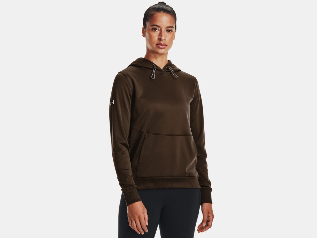 Under Armour Women's Armour Fleece Storm Hoodie – Water‑Resistant