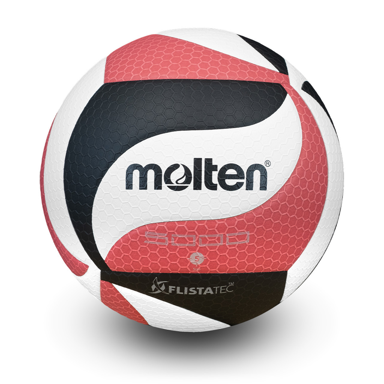 Molten Flistatec V5M5000 Indoor Volleyball – Black/Red