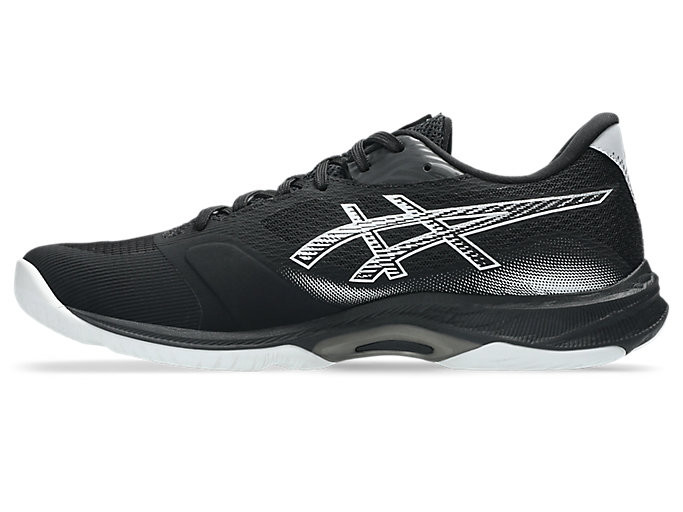 シューズ ASICS NETBURNER BALLISTIC FF MT4 BLACK Asics Men's Netburner Ballistic FF 4 Volleyball Shoes
