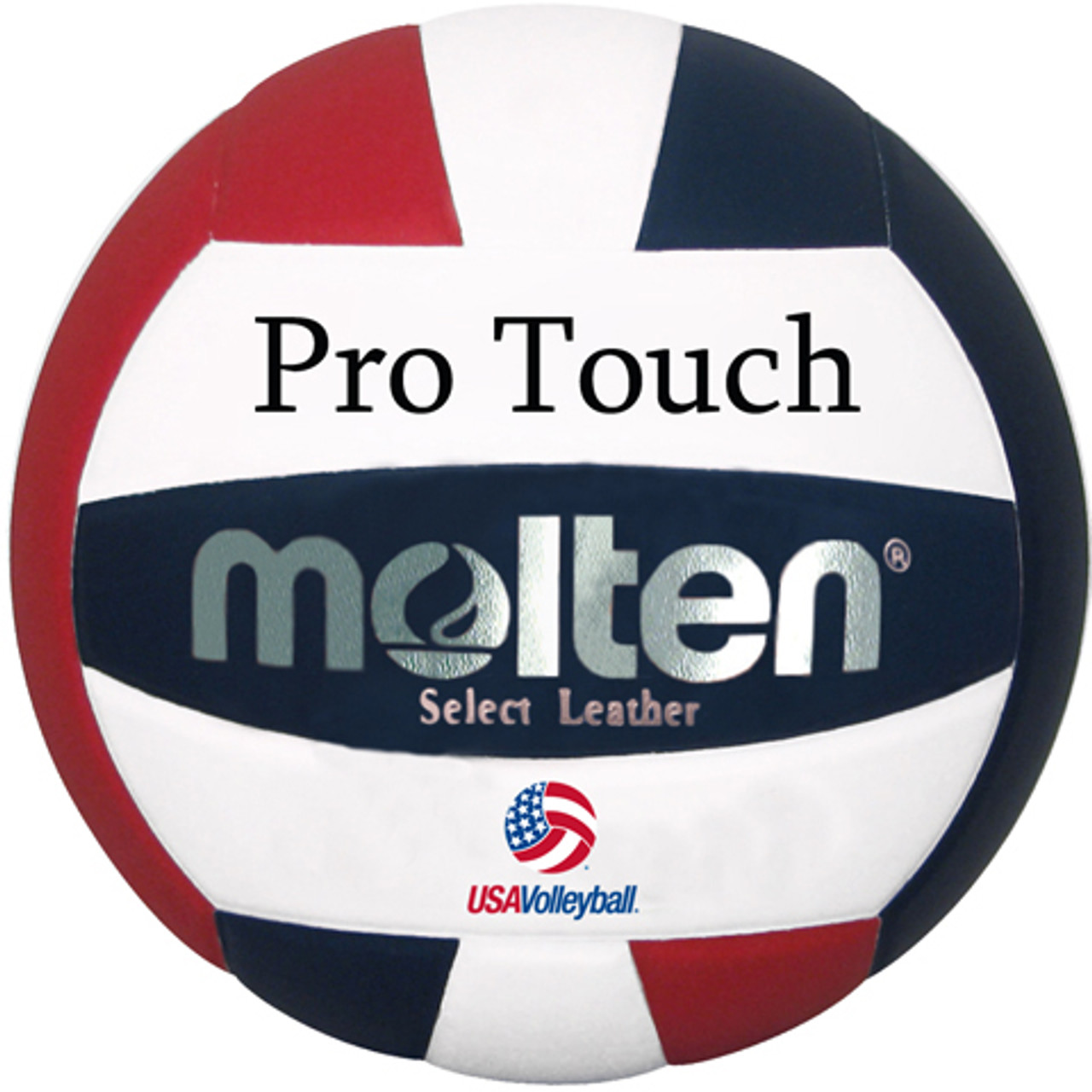 Size 5 Molten V5T-R6 Indoor Outdoor Leather Volleyball Ball White/Red/Green 