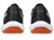 ASICS Women’s GEL-Rocket 12 volleyball shoes – rear heel view with GEL-Rocket branding, black and white