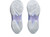 ASICS Gel-Rocket 12 Blue Shade/Champagne women’s volleyball shoes, non-marking outsole with pivot points