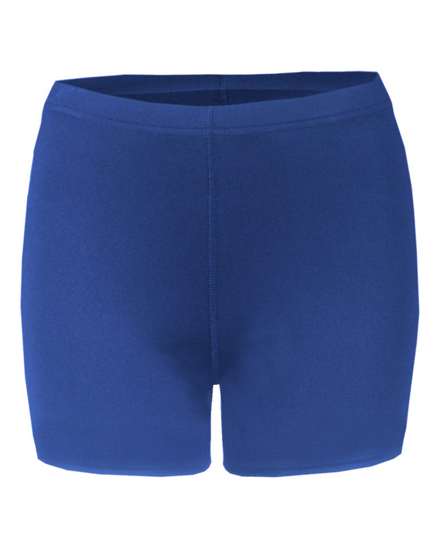 Royal Blue SOLID - WOMEN'S/GIRLS-Spandex Compression Shorts - Bskinz