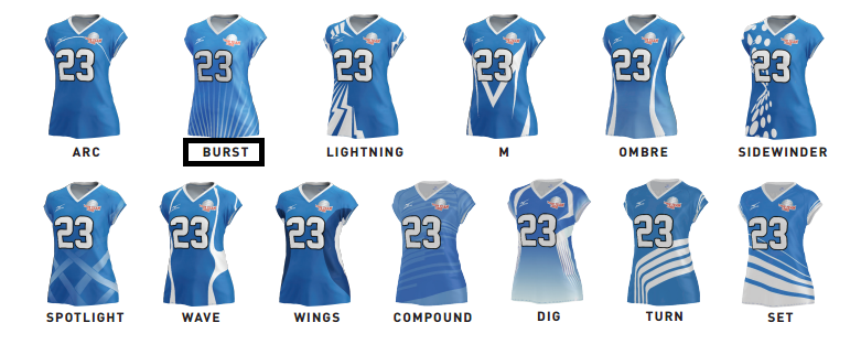 Tsunami Womens Half Sleeve Sublimated Jersey