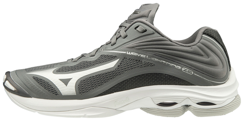 mizuno volleyball shoes half white half black