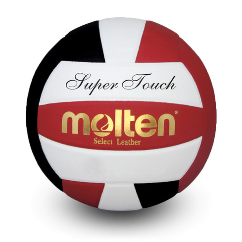 Molten IV58L Super Touch Volleyball (Black/White/Red) NO NFHS