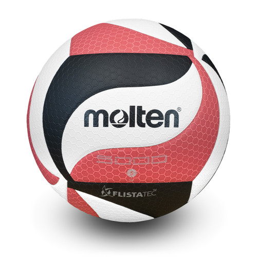 Molten Flistatec V5M5000 Indoor Volleyball – Black/Red