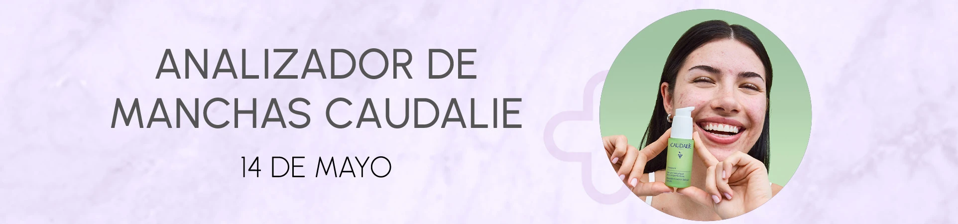 Evento analizador de manchas caudalie 14 de mayo