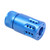 MINI SLIP OVER BARREL SHROUD WITH MULTI PORT MUZZLE BRAKE (ANODIZED BLUE)