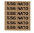 AR-15 Magazine Caliber ID Bands - 5.56 NATO (6-pack)