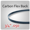 3/4" .050 Flex Back (HEF) Carbon Blades