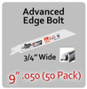9" 050 (50PK) Bolt