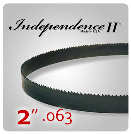2" .063 - Independence II Band Saw Blades
