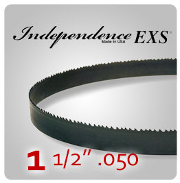 1 1/2" .050 - Independence EXS Bi-Metal Band Saw Blades