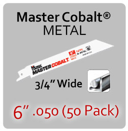 6" 050 (50PK) Metal