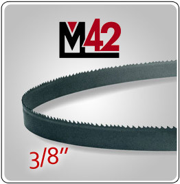 3/8" .035 - M42 Bi-Metal Band Saw Blade