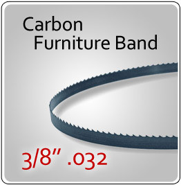 3/8" .032 Carbon Furniture Blades
