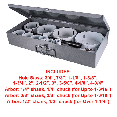 Master Electricians Hole Saw Kit (14pc)