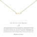Go With The Waves Necklace in Gold