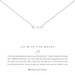 Go With The Waves Necklace in Silver